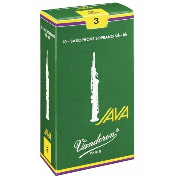 Vandoren BOX 10 ANCE JAVA VERDI 3 1/2 SAXSOPRANO