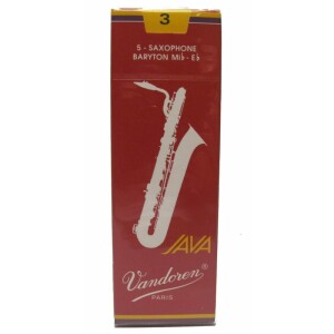 Vandoren BOX 5 ANCE JAVA RED 3 1/2 SAX BARITONO