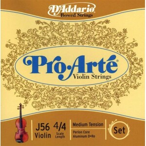 D'addario J56 4/4 MEDIUM TENSION CORDE VIOLINO