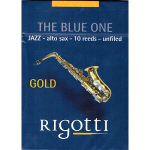 Rigotti BOX 10 ANCE 3 STRONG GOLD JAZZ SAX CONTRALTO