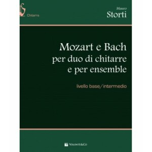 STORTI MOZART E BACH DUO DI CHITARRE