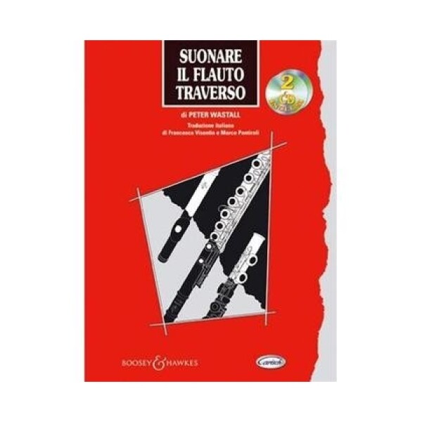 WASTALL SUONARE FLAUTO TRAVERSO + 2CD