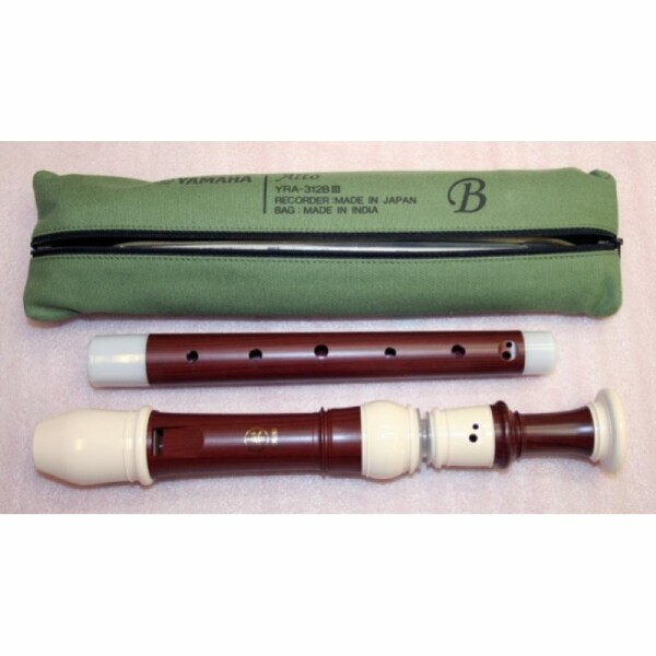 Yamaha YRA312B III Flauto dolce contralto in Fa finitura stile ebaso makassar