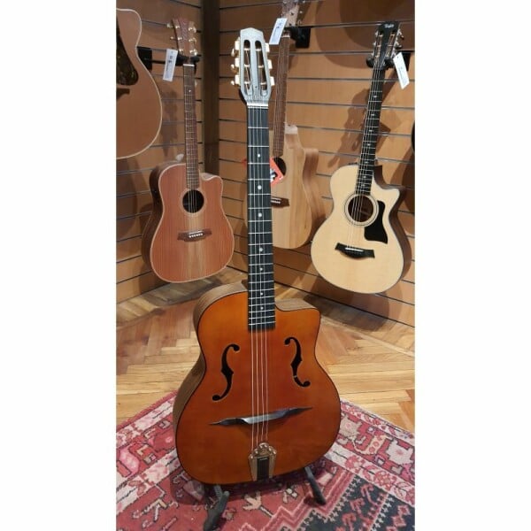 Altamira M01F Antique Chitarra Gitane DJANGO con doppie Effe