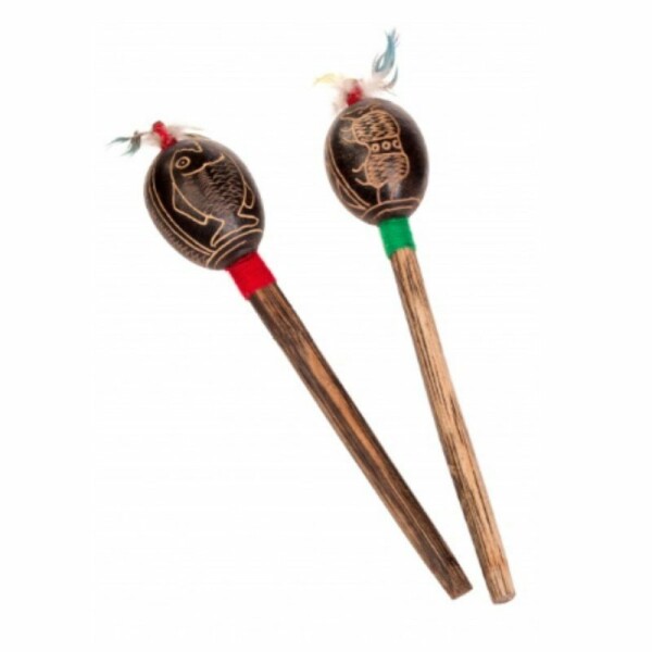 AFROTON ASP826 SHAMAN'S RATTLE Maracas small paio