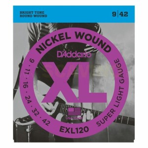 D'Addario EXL120 Corde per Chitarra Elettrica 9-42