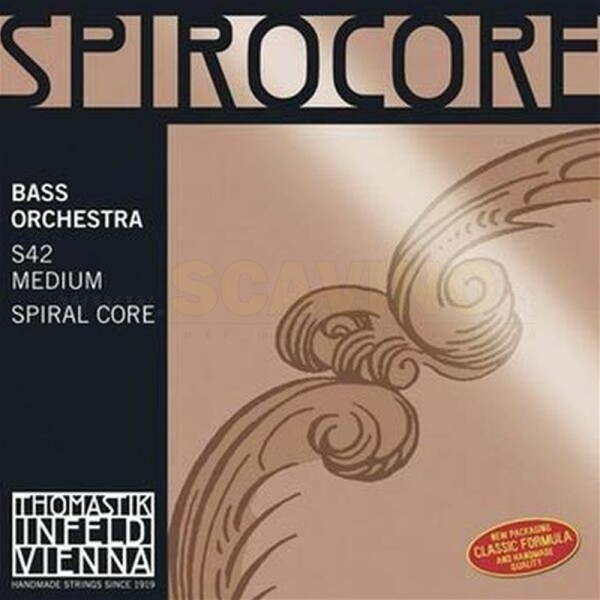 Thomastik Spirocore S42 per Contrabbasso 4/4 Medium ORCHESTRA