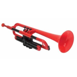 PTRUMPET TROMBA IN PLASTICA ROSSA CON BORSA