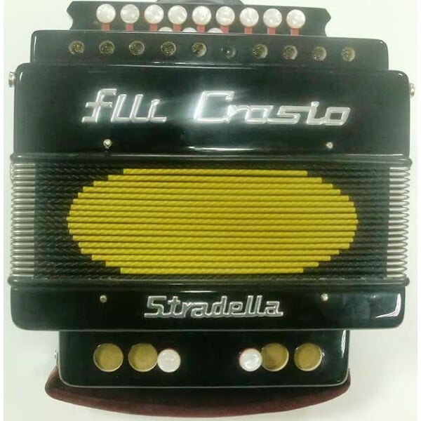 FRATELLI CROSIO ORGANETTO STRADELLA 2B/12T NERO