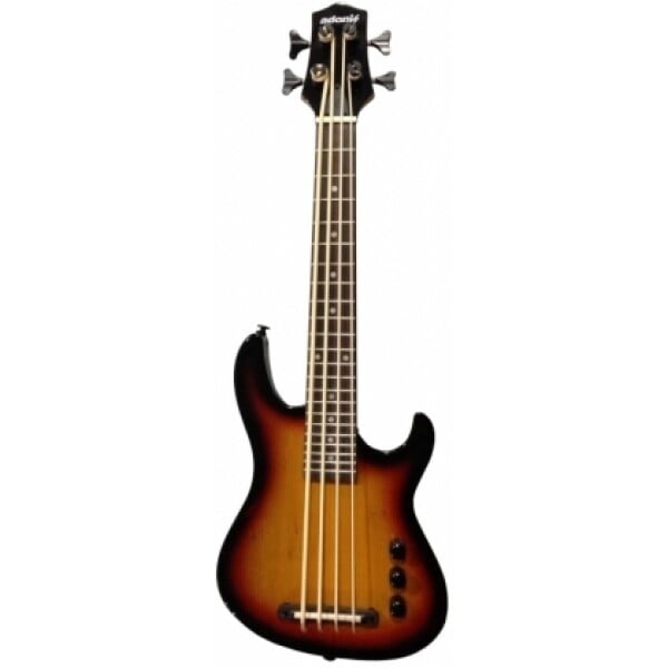 ADONIS UKBE-22SB FRETLESS BASSO UKULELE SUNBURST
