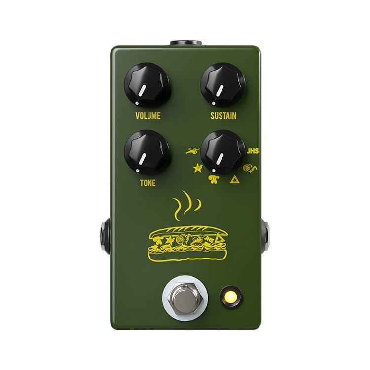 Jhs pedals STD MUFFELETTA ARMY GREEN DISTORSORE