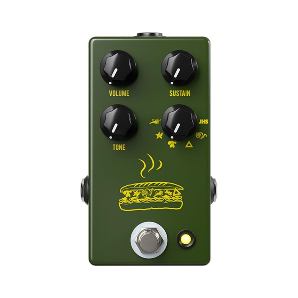 Jhs pedals STD MUFFELETTA ARMY GREEN DISTORSORE