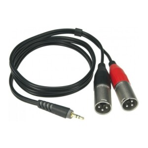 KLOTZ AY9-0200 CAVO MINI JACK ST 2 XLR MASCHIO 2 METRI