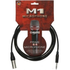 KLOTZ M1MS1K0100 XLR M/JACK TRS 1M