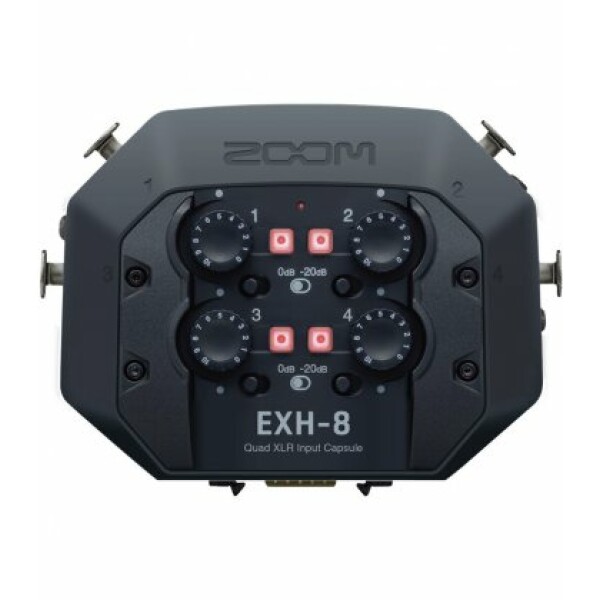 ZOOM EXH-8 QUAD INPUT XLR X H8