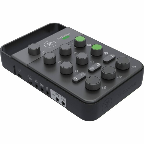 Mackie MCaster Live Mixer portatile Live Streaming Nero