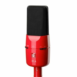 Se electronics X1 A RED/BLACK MICROFONO A CONDENSATORE