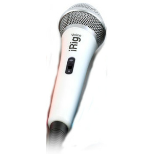 IK MULTIMEDIA MICROFONO IRIG VOICE WHITE