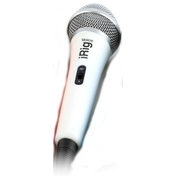 IK MULTIMEDIA MICROFONO IRIG VOICE WHITE