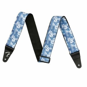 Fender HAWAIIAN BLUE FLORAL 2'' TRACOLLA