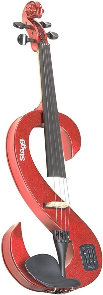 Stagg EVN 4MRD ROSSO METALLIZZATO VIOLINO ELETTRICO