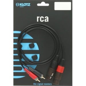KLOTZ AT-CF0100 2 XLR F/2 RCA