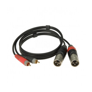 KLOTZ AT-CM0100 2 RCA / 2 XLR M 1MT.