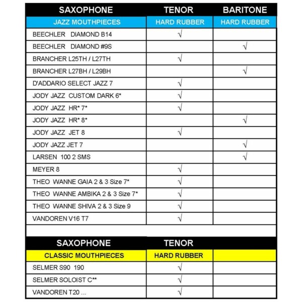 Bg LD-T9 DUO LEGATURA SAX TENORE ORO ROSA