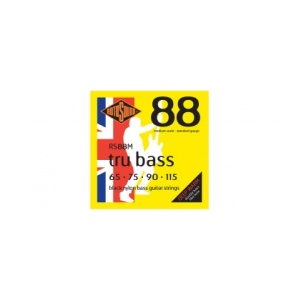 ROTOSOUND RS88M TRU BASS 88 MUTA BLACK NYLON FLATW. MEDIUM 65-115