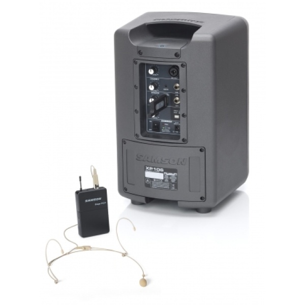 SAMSON EXPEDITION XP106WDE BT + MICROFONO ARCHETTO