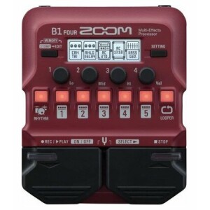 ZOOM B1 FOUR BASS EFFECT