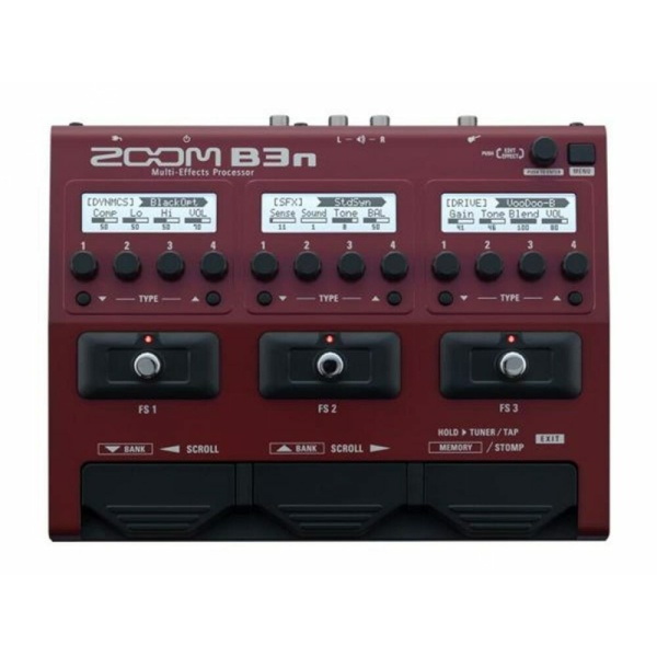 Zoom B3N PEDALIERA MULTIEFFETTO PER BASSO