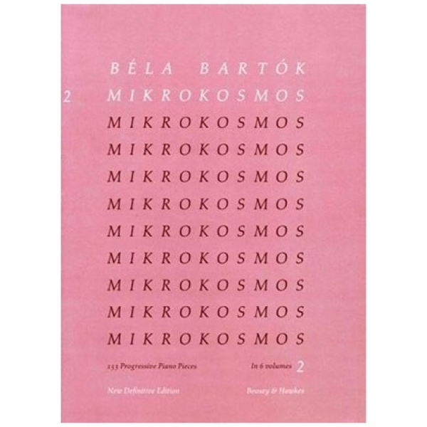 BARTOK MIKROKOSMOS VOLUME 2