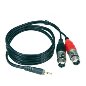 KLOTZ AY8-0200 MINI JACK ST 2 XLR FEMMINA