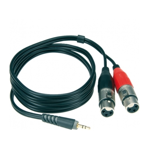 KLOTZ AY8-0200 MINI JACK ST 2 XLR FEMMINA