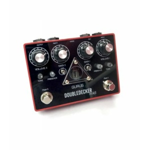 Foxgear GURUS DOUBLE-DECKER MKII - Pedale distorsore per chitarra con stadio valvolare