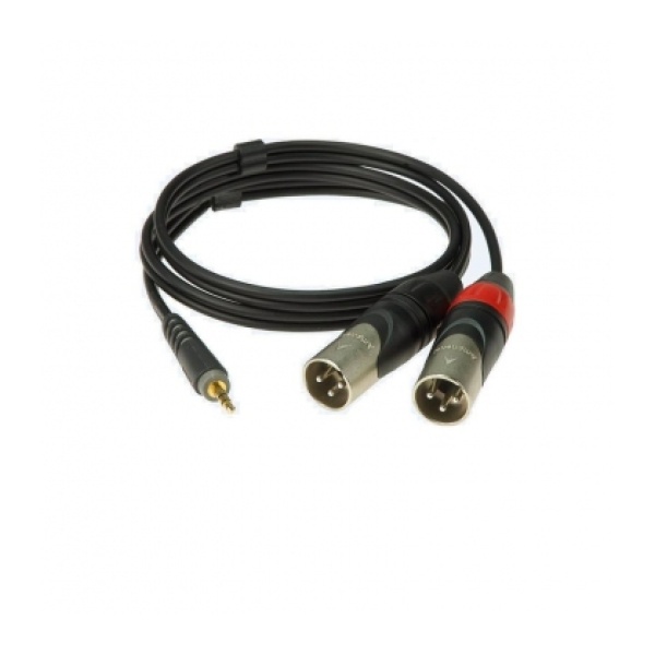 KLOTZ AY9-0100 CAVO MINI JACK ST 2 XLR MASCHIO