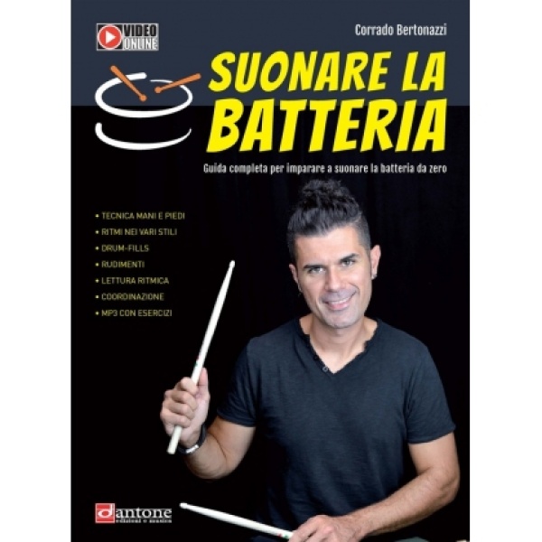 BERTONAZZI SUONARE LA BATTERIA