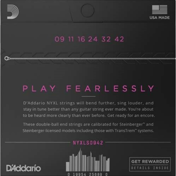 D'addario NYXLS 0942 NYXL SET CORDE 9/42