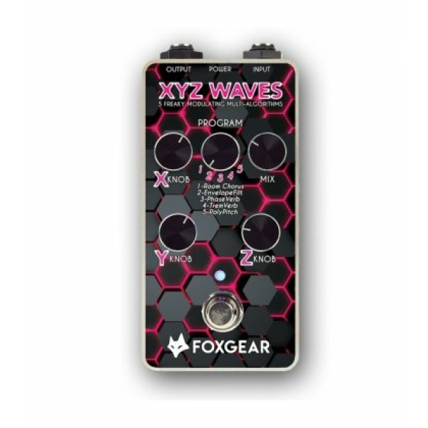 Foxgear XYZ WAVES - Pedale modulazione per strumento