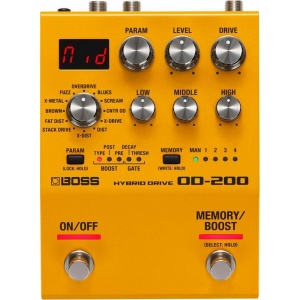 Boss OD-200 HYBRID OVERDRIVE PEDALE