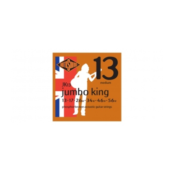 ROTOSOUND JK13 JUMBO KING MUTA ACUST. PHOSPHOR BRONZE 13-56