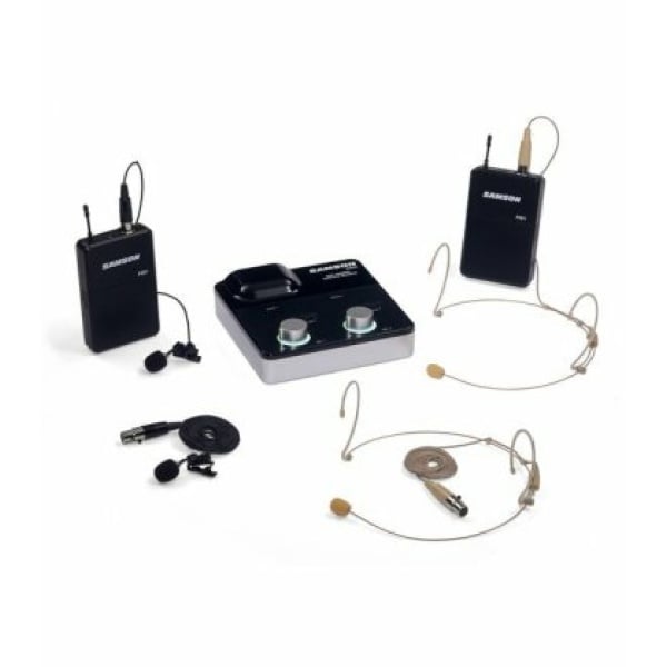 Samson XPDm - Dual Channel Headset Digital Wireless System - 2.4 GHz