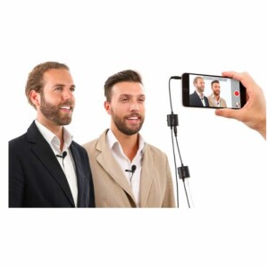 IK Multimedia iRig Mic Lav Dual - coppia microfoni lavalier per sistemi Android