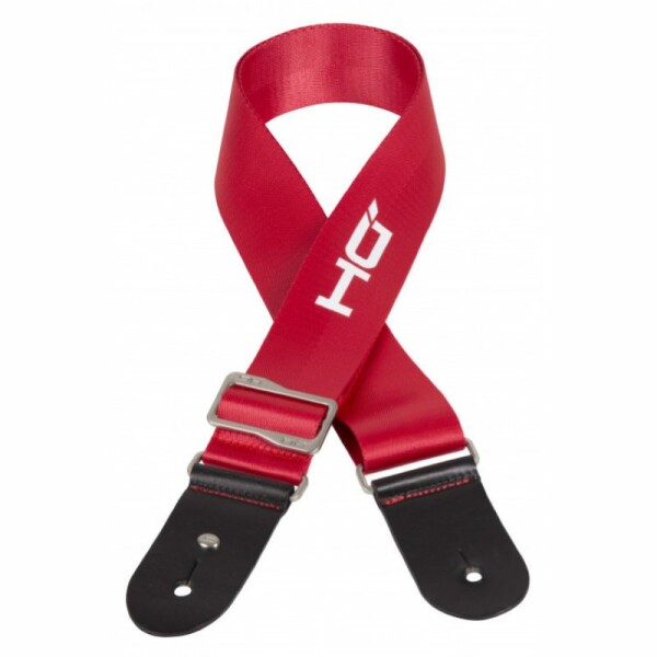 DIE HARD DHSTRAP150RD Tracolla regolabile in nylon antistrappo di colore Rosso