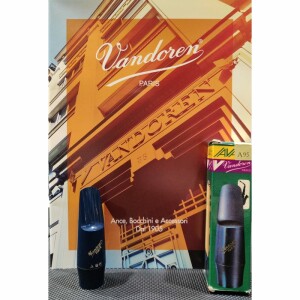 Vandoren Java A95 Bocchino in Ebanite Blu per Sax Alto