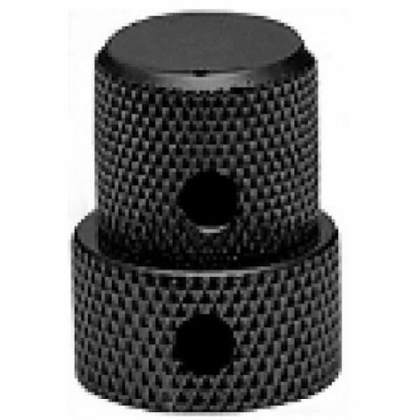 gotoh VK15T&VK18T B  Manopola coassiale in metallo  Black