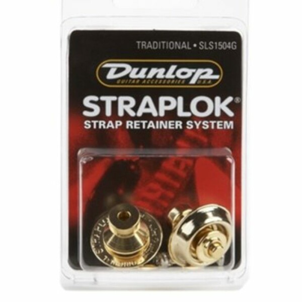 Dunlop SLS1504G Straplok Traditional Strap Retainer System