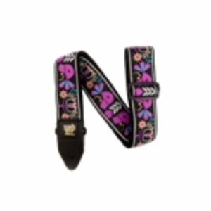 Ernie Ball 5331 Purple Bird Lupin Jacquard Strap