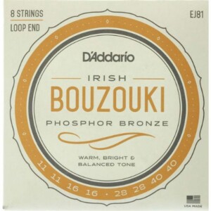 D'ADDARIO EJ81 CORDE PER BOUZOUKI IRLANDESE